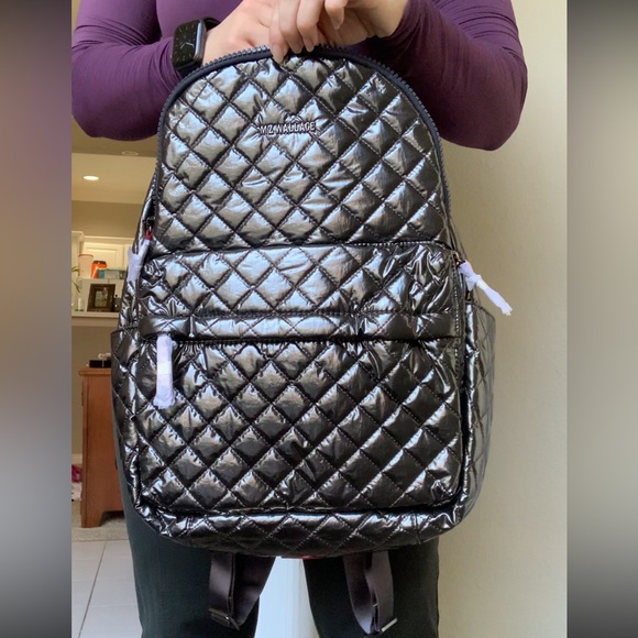 MZ Wallace City Metro Backpack-Anthracite Metalic xs - Picture 7 of 7